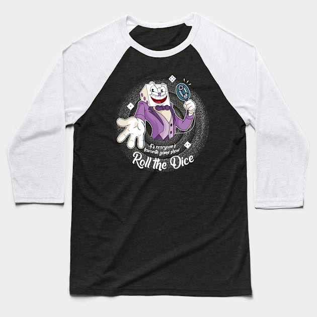 Roll the Dice Baseball T-Shirt by Eoli Studio